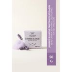 L'Occitane Lavande Blanche Parfümlü Katı Sabun, Beyaz Lavanta ve Portakal Çiçeği Özlü, 50 g