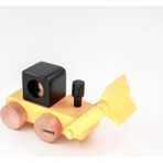 Locco Ahşap Dozer Sarı