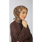 locella Lo'cella Pamuklu Soft Eşarp 4565-10 Kahve