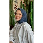 locella Soft Pamuk Eşarp Koyu Mavi-15