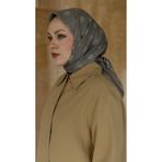 locella Soft Pamuk Eşarp Koyu Vizon-16