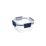 Lock and Lock Kare Kilitli Mavi 500 ml Fırın Saklama Kabı