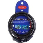 Lock Bisiklet Kilit Şifreli 12x1200mm Kırılmaz Paslanmaz Çelik