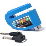 Locks Motosiklet Alarmlı Disk Kilidi 110DB - Mavi