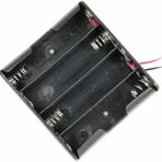 Lockway 18650-4 Dörtlü Pil Kutusu 10 Adet