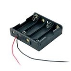 LOCKWAY IC-234A 4'lü Pil Kutusu Yan Yana Swıtchlı 50 Adet