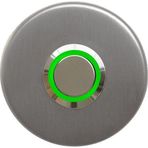 Lockway Z-101Y Paslanmaz Tek Kontak Zil Butonu Yeşil LED