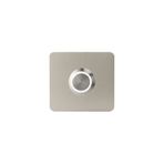 LOCKWAY Z-401B Paslanmaz 304 Kare Zil butonu 52x52mm Beyaz Led
