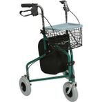 Loco Alüminyum Rollatör | Katlanabilir, 3 Tekerlekli ve Taşıma Sepetli Yapısıyla Yaşlı ve Engelliler Için Pratik Mobilite Yardımcısı PR-888