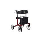 Loco Pr-891 Aluminyum Lux Walker(Rollator) Kirmizi