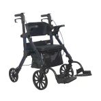 Loco Wheelator Alüminyum Rollator | Katlanabilir Yapısı, Güvenli Fren Sistemi Ve Yüksek Taşıma Kapasitesiyle Konforlu Mo