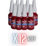 Loctite 243 - 10ML | Vida Gevşemezlik | Orta Mukavemet 12 Adet
