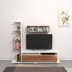 Lode Argo Ceviz Beyaz Tv Ünitesi