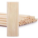 L'odeur Vill 100 Adet Kamış Difüzör Çubukları, 3 mm * 7 inç (18 cm Fiber Çubuklar Uçucu Yağ Aroma Difüzör Çubukları Aroma Kokusu için Yedek Parçalar (Doğal Renk)