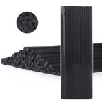 L'odeur Vill 100 Adet Kamış Difüzör Çubukları, 3,5 mm * 10 inç (25 cm) Çubuklar Uçucu Yağ Aroma Difüzör Çubukları Aroma Kokusu için Yedek Parçalar (Siyah)