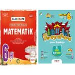 Lodos Yayınları Okyanus Yayınları 6. Sınıf Classmate Matematik ve Lodos Paragrafhane Soru Bankası Seti 2 Kitap