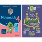 Lodos Yayınları Tudem Yayınları 4. Sınıf Matematik 3 Boyut ve Lodos Eğlenceli Paragraf Soru Bankası Seti 2 Kitap