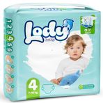 Lody Baby No:4 Maxi 280 Adet Bebek Bezi