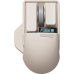 Lofree Touch Pbt Kablosuz Mouse Bluetooth, Kablolu Bağlantı, Şarj Edilebilir, Krem - Beyaz