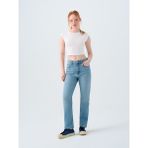 Loft Comfort Straight Comfort Fit Kadın Pantolon - Denim - 27 / 30