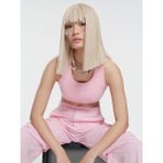 Loft Crop Bayan Atlet - Pembe