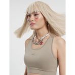 Loft Crop Kadın Atlet - M - Haki