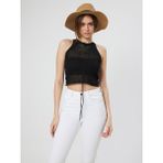 Loft Crop Kadın Atlet - M - Siyah