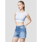 Loft Crop Kadın Atlet - XL - Açık Mavi