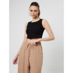 Loft Crop Kadın Atlet - XS - Siyah