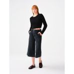 Loft Culotte Cropped Regular Fit Kadın Pantolon - 28 - Denim
