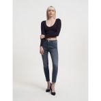 Loft Elena Slim Fit Kadın Pantolon - Denim - 26 / 28