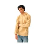 LOFT Erkek Kapüşonlu Sweatshirt, Bej, L Beden