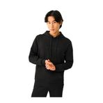 LOFT Erkek Kapüşonlu Sweatshirt, Siyah, M Beden