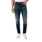 LOFT Erkek Slim Fit Jean Pantolon, Düşük Bel, Rest Wash, 33-32