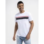 Loft Erkek T-Shirt Beyaz-Kırmızı LF2036416 - Beyaz - Kırmızı - 2XL