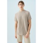 Loft Erkek Tişört LF2038237 LF203823721 - Bej - 2XL
