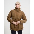 Loft Kadın Kemerli Mont - XL - Haki