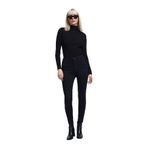 LOFT Kadın Regular Jean Pantolon, Black Wash, 25-30