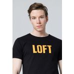 Loft LF2030988 Siyah Erkek T-Shirt