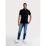 Loft LF2035136 Siyah Erkek Polo Yaka T-shirt