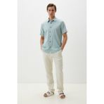 Loft LF2035478 Ss Erkek Gömlek - Light Blue - XL
