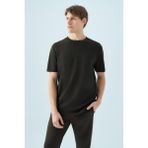 Loft LF2039562 Erkek Kısa Kollu T-Shirt - Haki - M