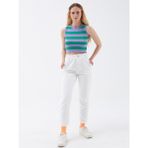 Loft Long Crop Kadın Atlet - Lila