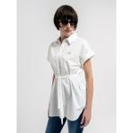 Loft Loose Fit Kadın Gömlek K.kol - Beyaz