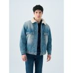 Loft Oversize Fit Erkek Ceket - Denim