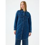 Loft Oversize Kadın Ceket - Denim