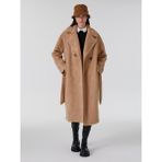 Loft Oversize Kadın Kaban - Bej - M