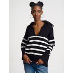 Loft Oversize Kadın Kazak - XS - S - Siyah
