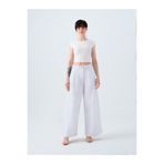 Loft Pleated Palazzo Palazzo Fıt Kadın Pantolon
