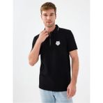 Loft Polo Yaka Erkek Tişört LF2038868 - Siyah